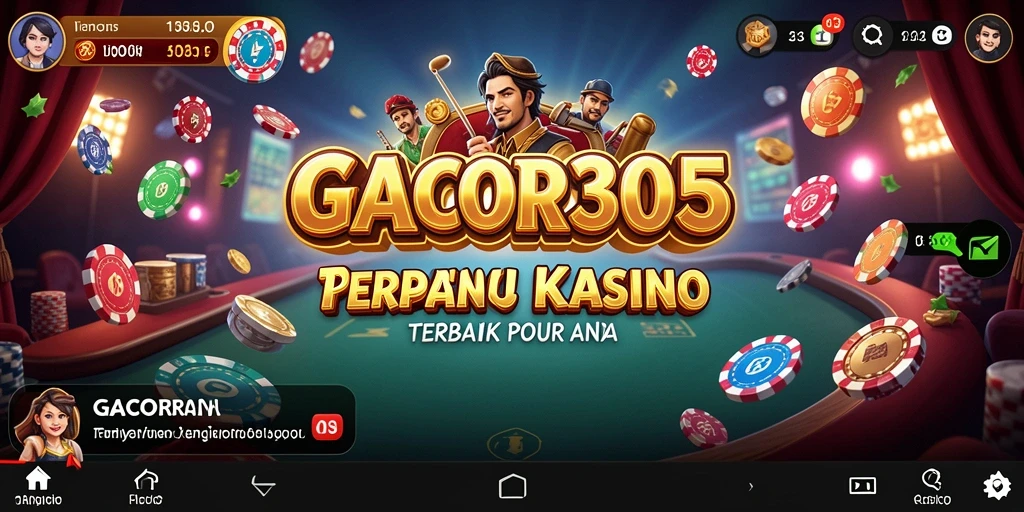 Gameplay Kasino yang mendebarkan dalam GACOR305.