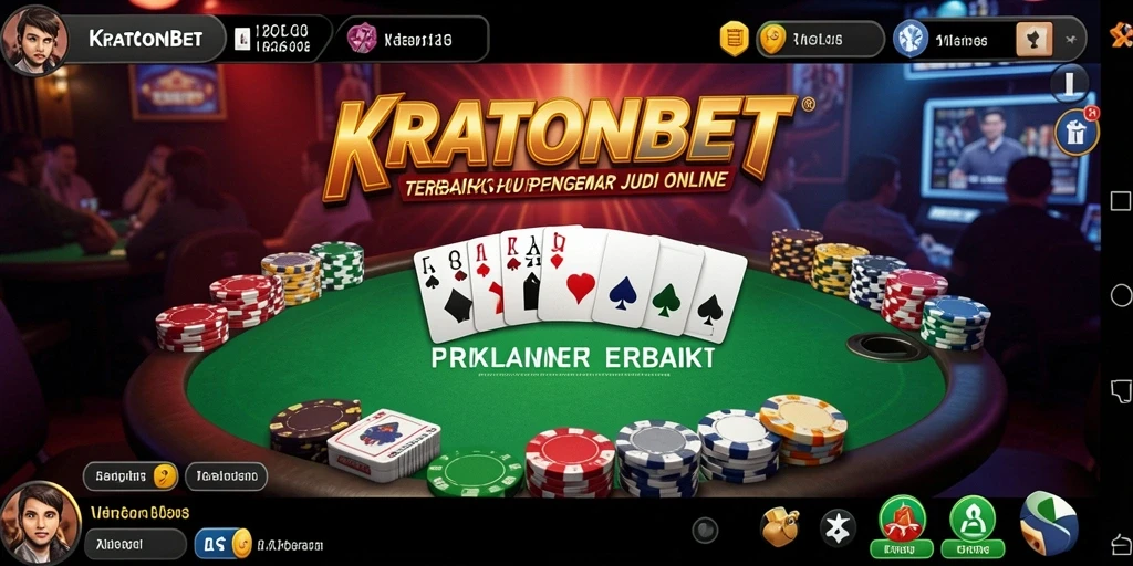 Gameplay menarik dari KRATONBET saat bermain Poker.
