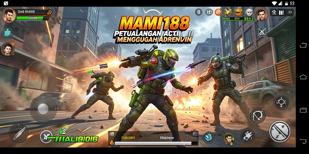 Gameplay MAMI188 yang penuh aksi dan tantangan.