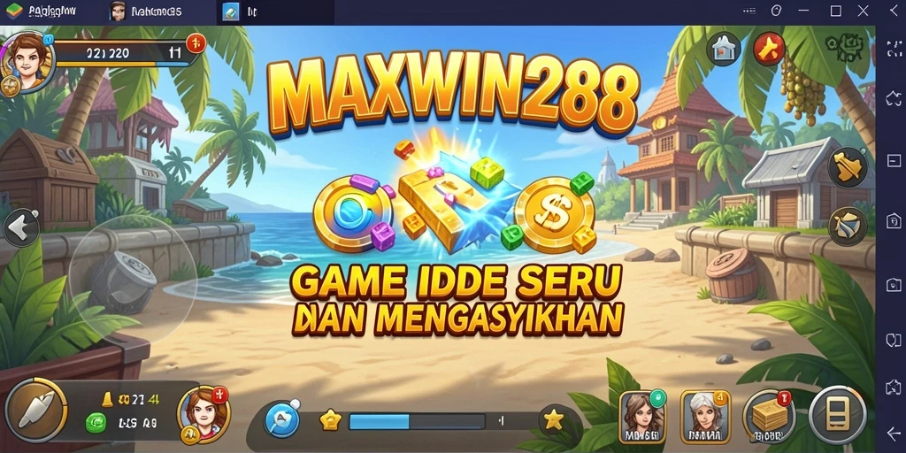 Tampilan gameplay seru di MAXWIN288 dengan elemen Idle yang menarik.