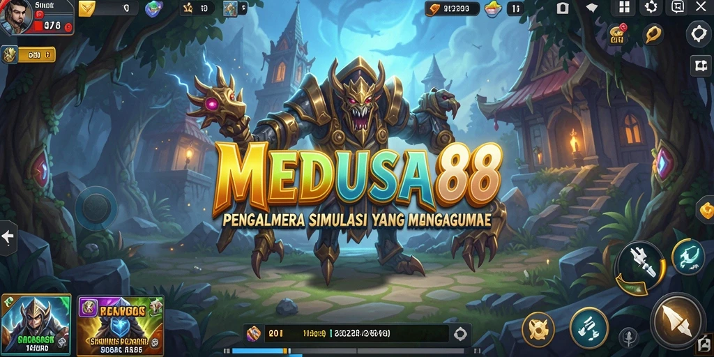 Gameplay menakjubkan dan interaktif di MEDUSA88.