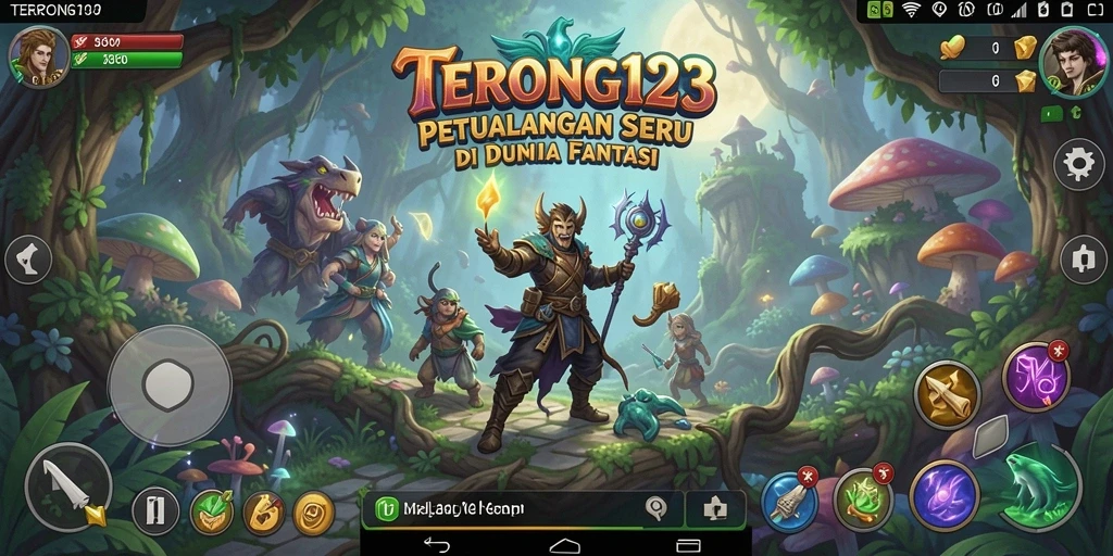 Screenshot dari gameplay <strong>TERONG123</strong> menampilkan petualangan seru di dunia fantastis.